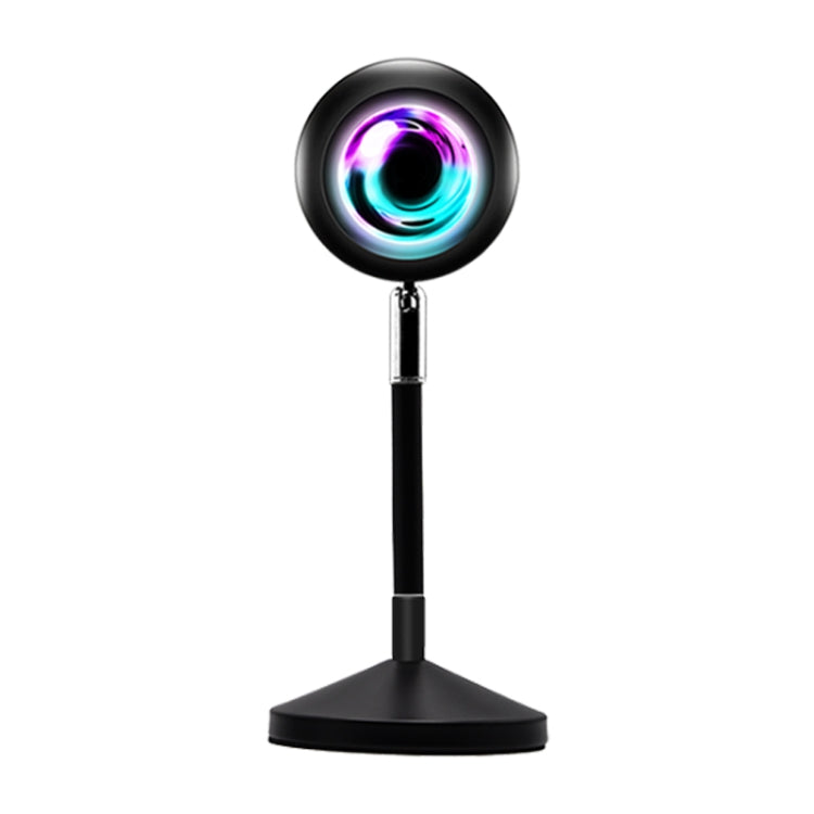 6W COB RGB UFO Colorful Sunset Light Rainbow Projection Light Photography Fill Light