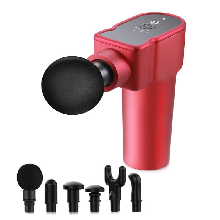 J19 Mini Fascia Gun Vibration Massage Muscle Relaxer, Specification: Button