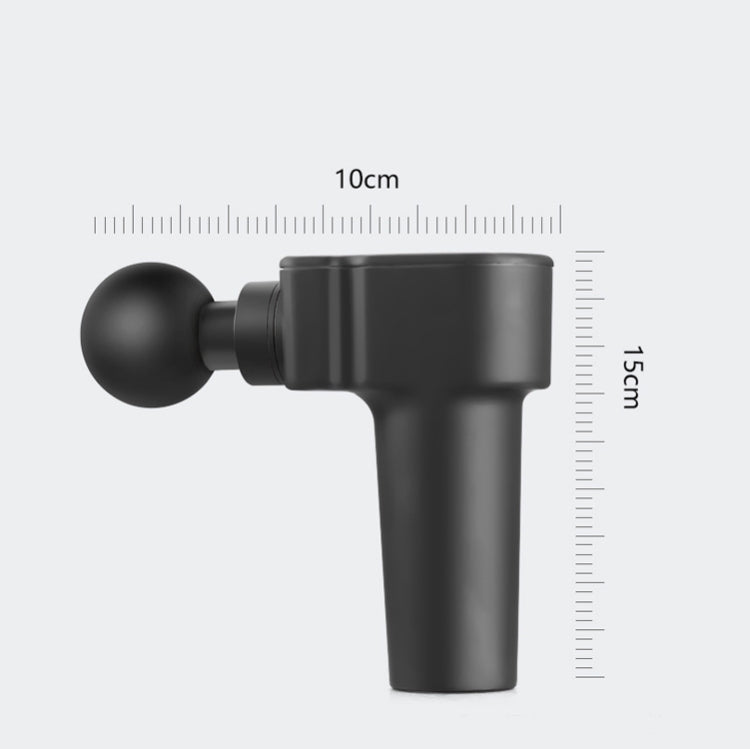 J19 Mini Fascia Gun Vibration Massage Muscle Relaxer, Specification: Button