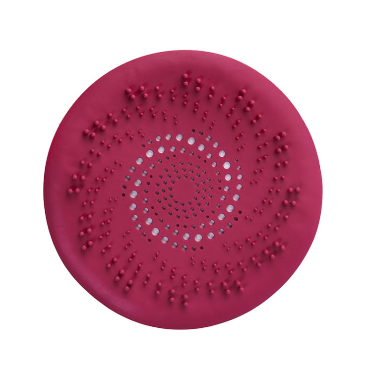 10 PCS Sink Anti-Blocking Silicone Floor Leak Bathroom Drainage Port Anti-Blocking Filter Sewer Port Filter