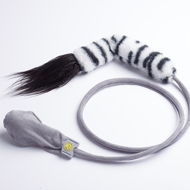 Creative Funny Cat Toy Simulation Fish Cat Toy Interactive Plush Airbag Toy