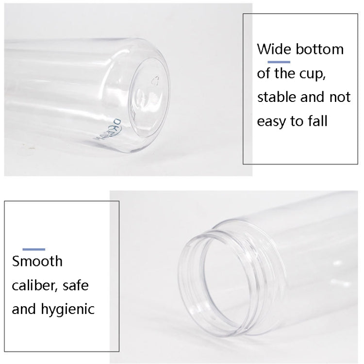 2 PCS Portable Plastic Large Capacity Cups Tea Cup With Tea Leak