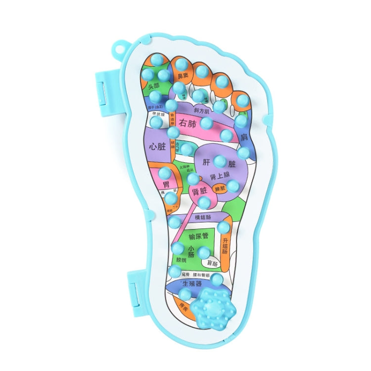 2 PCS MLR-857  Foot Acupuncture Point Massage Pad Foot Acupressure Board Foot Physiotherapy Massager