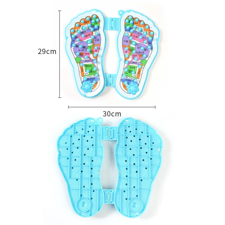 2 PCS MLR-857  Foot Acupuncture Point Massage Pad Foot Acupressure Board Foot Physiotherapy Massager