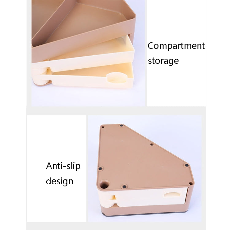 Household Diamond-Shaped Compartment Fruit Plate Multi-Layer Candy Snack Box
