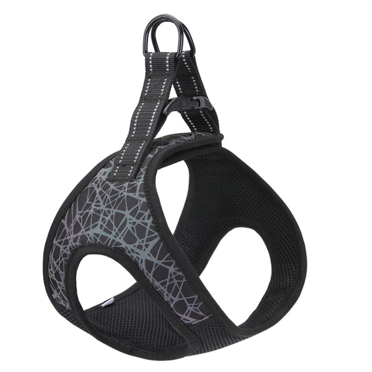 Dog Leash Vest Type Pet Chest Harness Special Leash For Small Dogs, Specifications (length * width): S(Black)