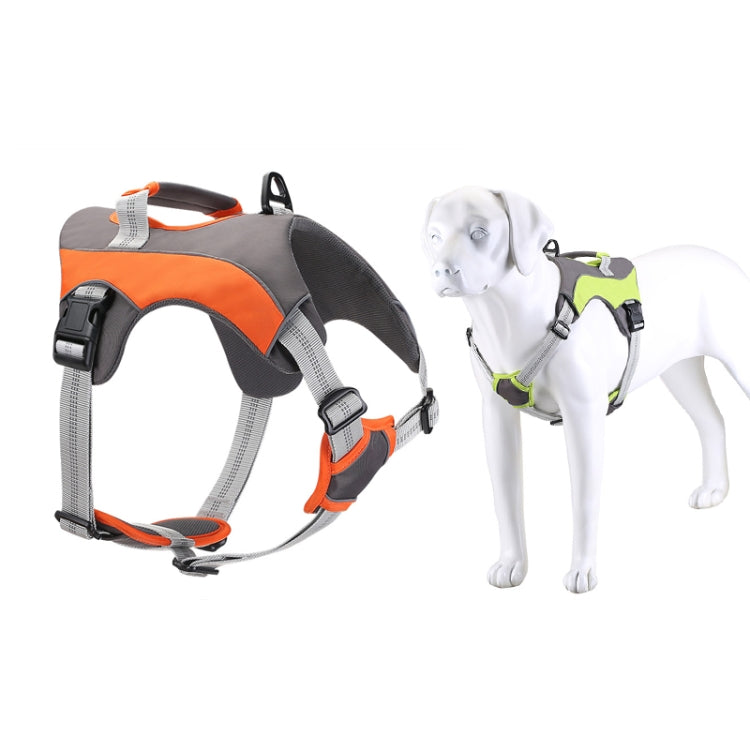 Dog Breast Strap Outdoor Large Dog Special Chest Back Leash, Specifications (length * width): L