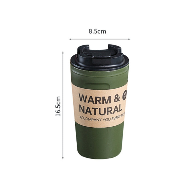 2 PCS Student Handy Plastic Cup Office Convenient Water Cup Coffee Cup(Red)