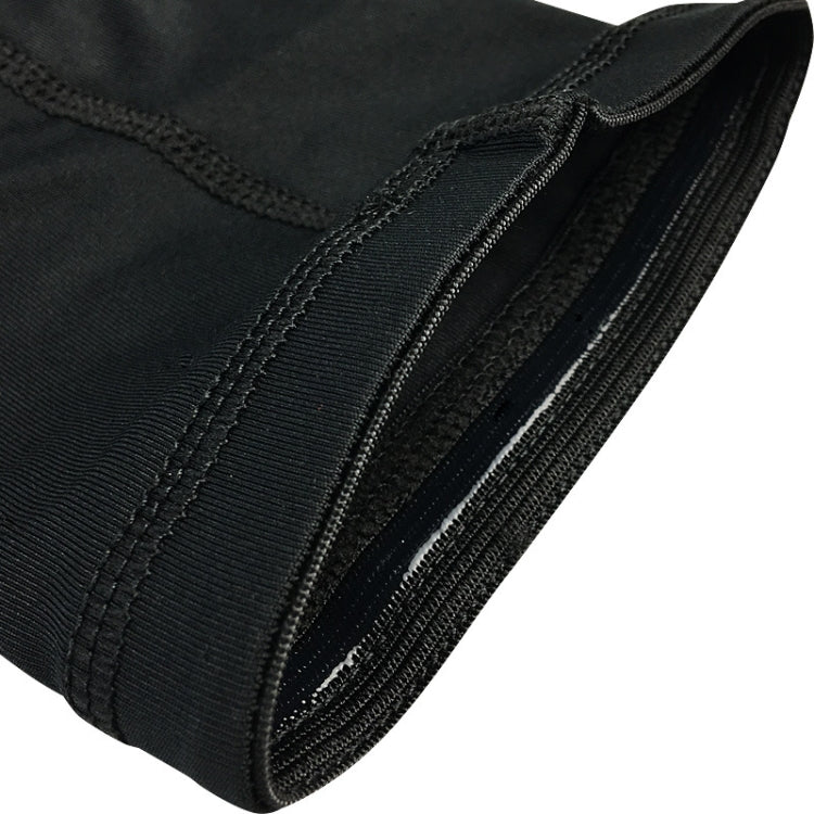 A Pair  Extended Sports Knee Pads Thigh and Calf Cover Outdoor Climbing Football Basketball Riding Protective Gear, Specification: XL (Black)