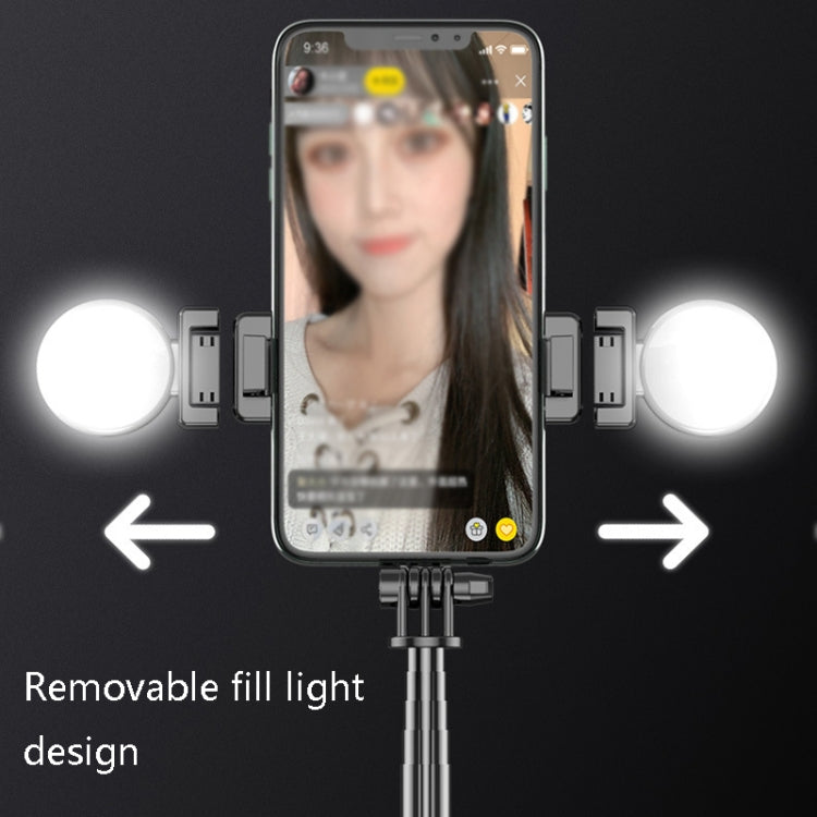 R9 Desktop Live Broadcast Photo Bluetooth Connection Bracket Rotatable Universal Tripod, Style: Single-light Pole