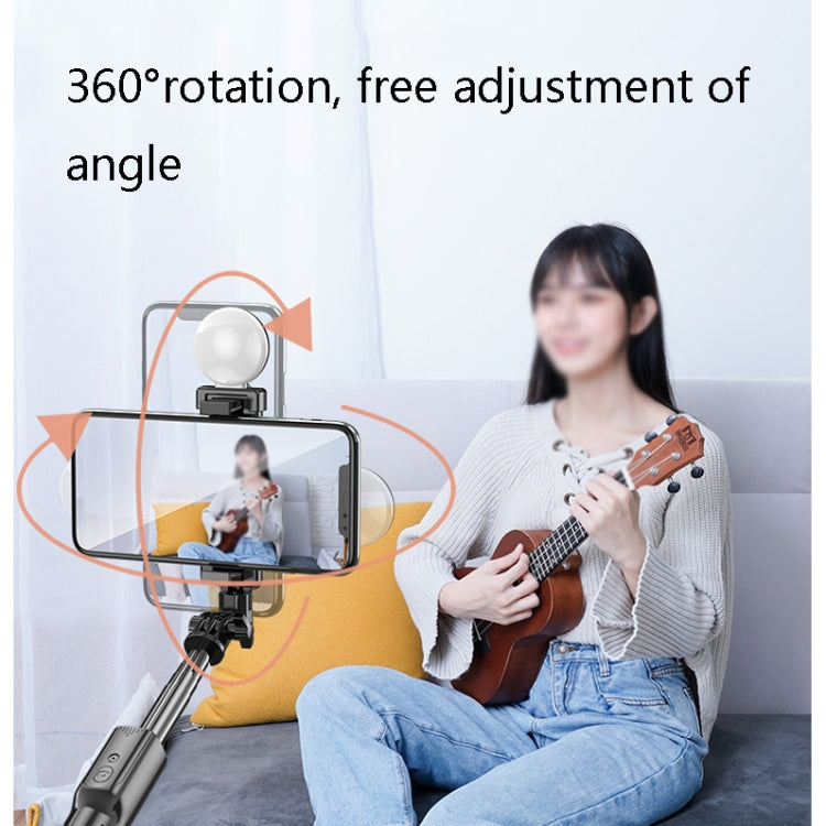 R9 Desktop Live Broadcast Photo Bluetooth Connection Bracket Rotatable Universal Tripod, Style: Lightless Pole