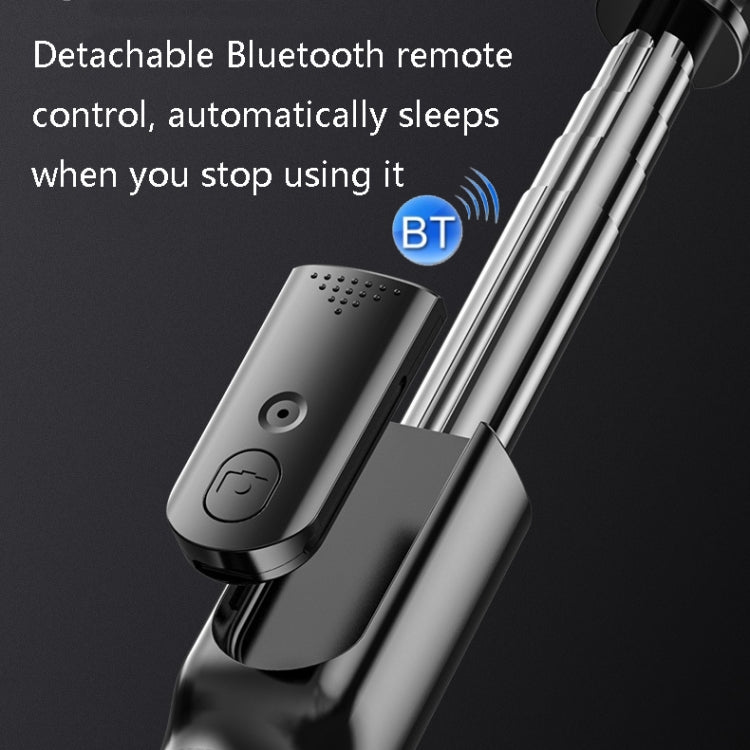 R9 Desktop Live Broadcast Photo Bluetooth Connection Bracket Rotatable Universal Tripod, Style: Lightless Pole