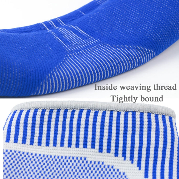 A Pair Sports Ankle Support Breathable Pressure Anti-Sprain Protection Ankle Sleeve Basketball Football Mountaineering Fitness Protective Gear, Specification: M (Light Gray)