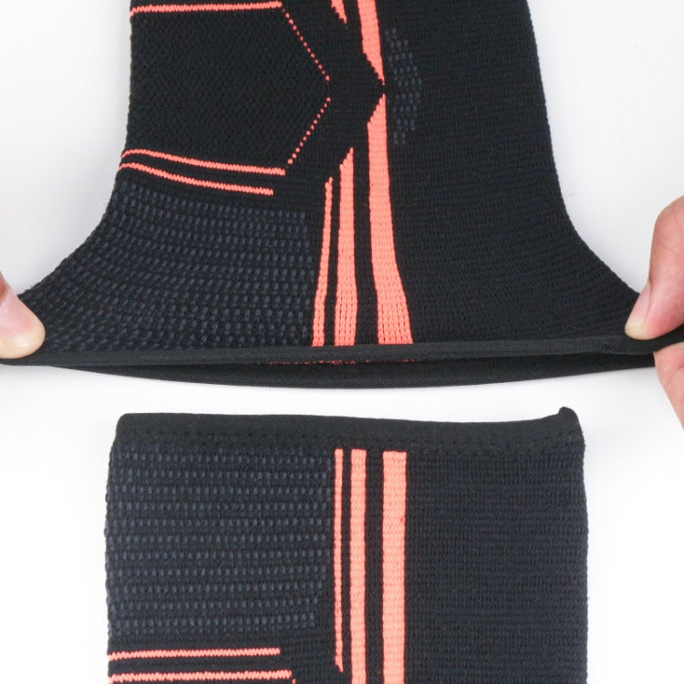 A Pair Sports Elbow Pads Breathable Pressurized Arm Guards Basketball Tennis Badminton Elbow Protectors, Size: M (Black Gray)