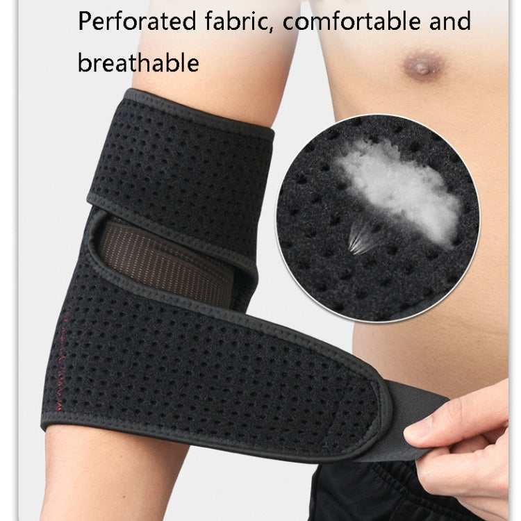 2 PCS Breathable Winding Support Arm Sleeve Outdoor Basketball Tennis Fitness Sports Protective Gear(Black)