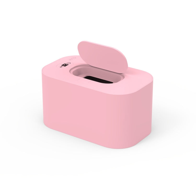 Baby Wet Tissue Paper Warmer Thermostatic Wet Tissue Box, Colour: Pink Intelligent