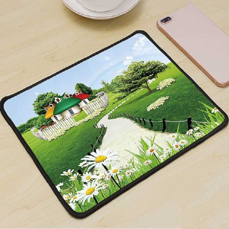 8 PCS Thickened And Enlarged Cartoon Mouse Pad Computer Desk Mat, Size: 26 x 21cm