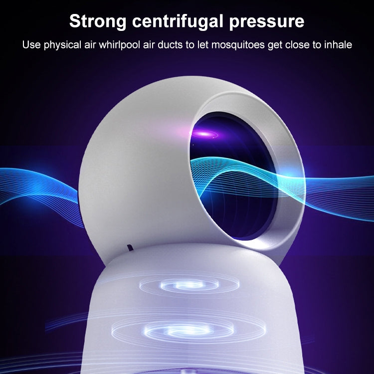 USB Photocatalysts Mosquito Lamp Household Inhalation Physics Mosquito Repellent Lamp(White)