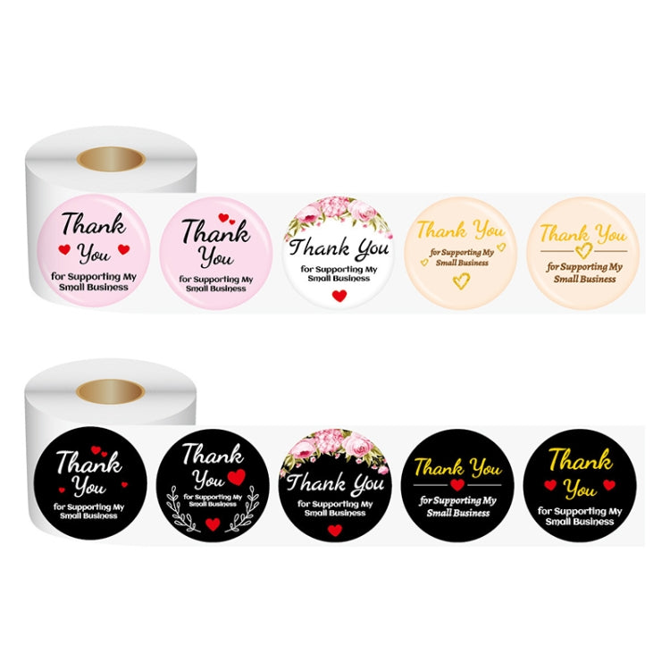 2 Sets Love Thank You Gilding Stamping Sticker