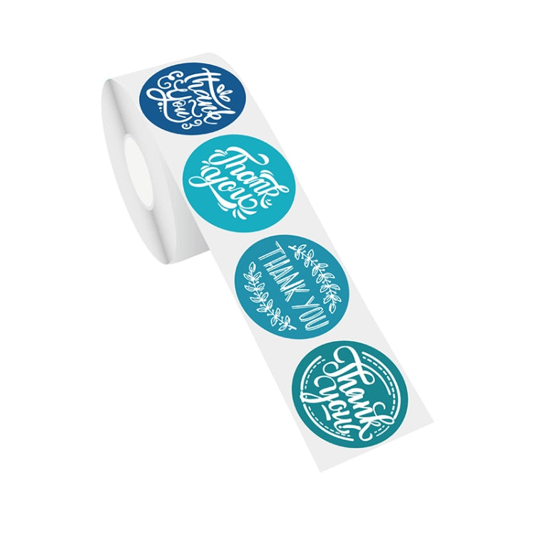 2 Sets Love Thank You Gilding Stamping Sticker