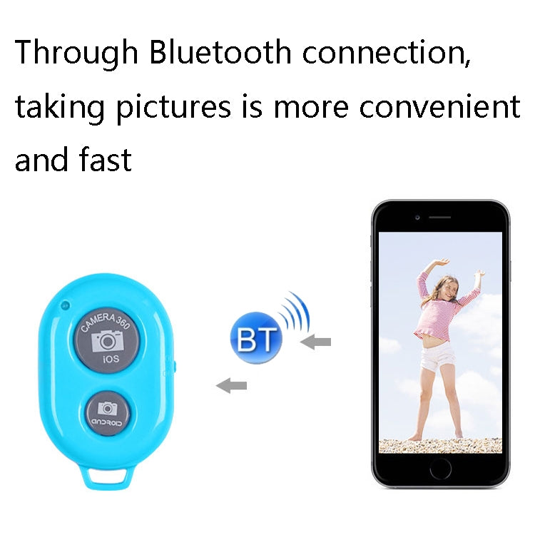 4 PCS Wireless Bluetooth Remote Control Selfie Selfie Stick Live Broadcast Video Controller