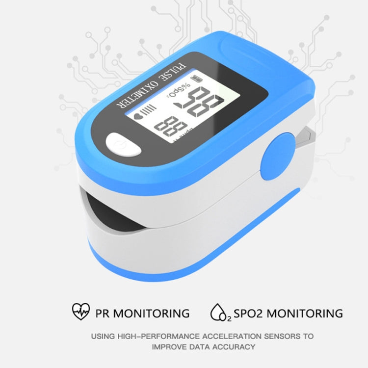 X1906 Fingertip Oximeter Finger Clip Oximeter Blood Oxygen Saturation Monitor