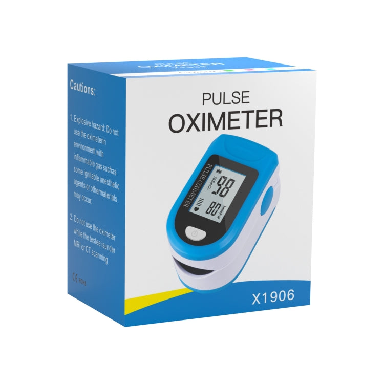X1906 Fingertip Oximeter Finger Clip Oximeter Blood Oxygen Saturation Monitor