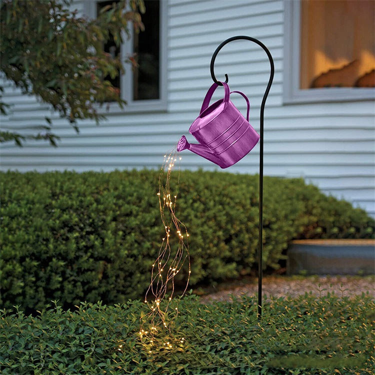 Solar Kettle Copper Wire Light String Garden Decoration Light