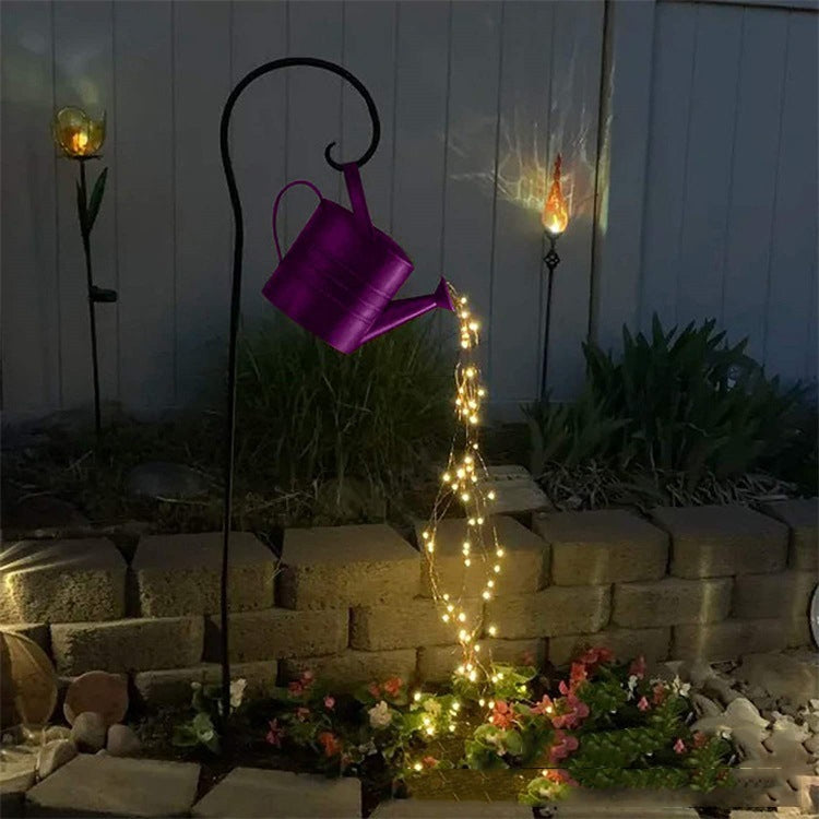 Solar Kettle Copper Wire Light String Garden Decoration Light