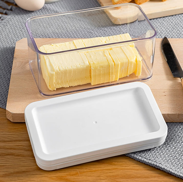 Stainless Steel Butter Cutter Kitchen Cheese Storage Crisper Butter Separator Slicer, Specification:  Two Grid
