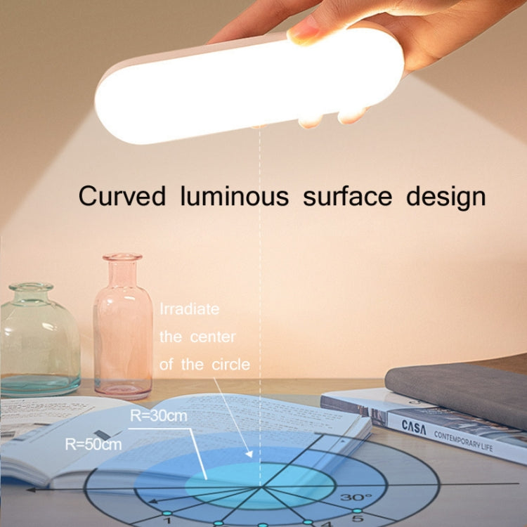 1800mAh Charging Type+Charging Head Student Eye Protection LED Energy-Saving Table Lamp Bedroom Bedside Night Light