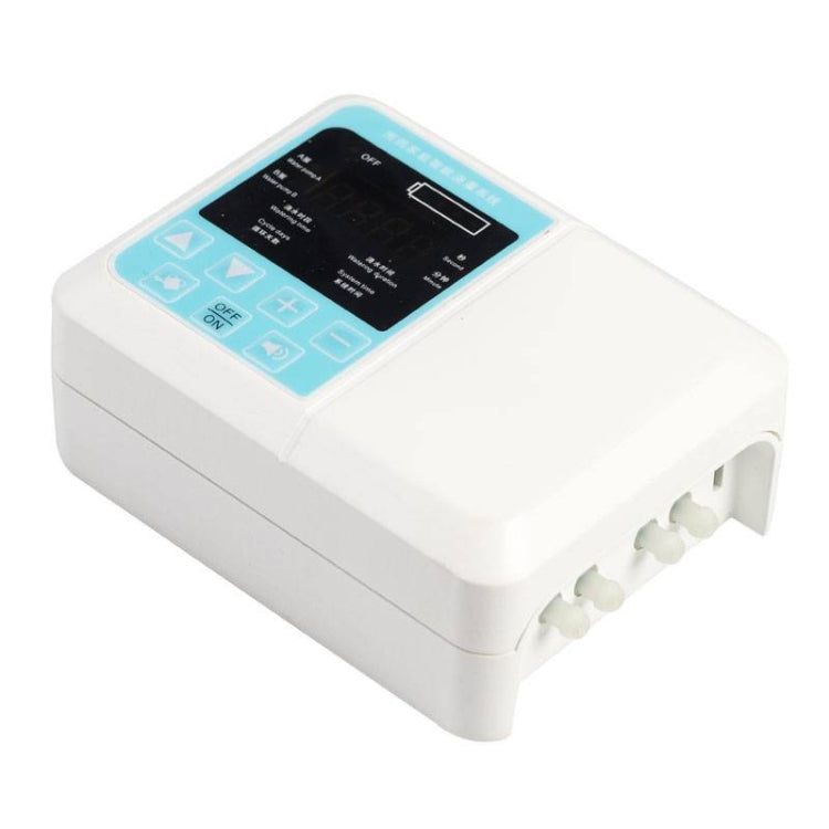 G89456 Solar Intelligent Voice Timing Automatic Flower Watering Device Lazy Plant Dripper, Specification: Single Pump 15 Sets(White)