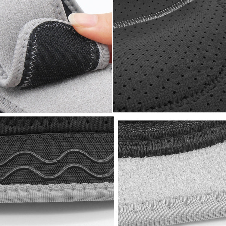 2 Pairs HX-0211 Anti-Collision Sponge Knee Pads Volleyball Football Dance Roller Skating Protective Gear, Specification: L (Gray)