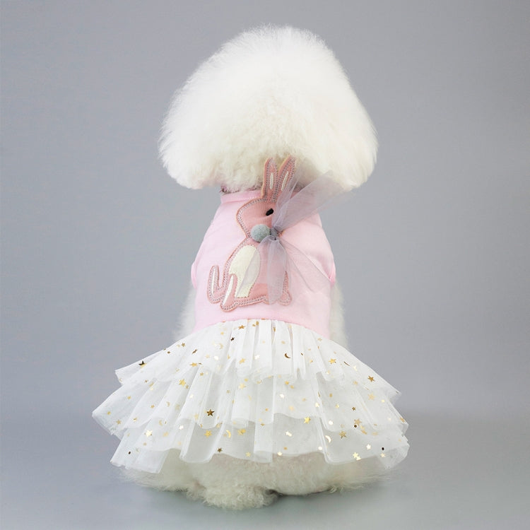 Pet Clothing Dog Skirt Cat Spring And Summer Rabbit Skirt, Size: M
