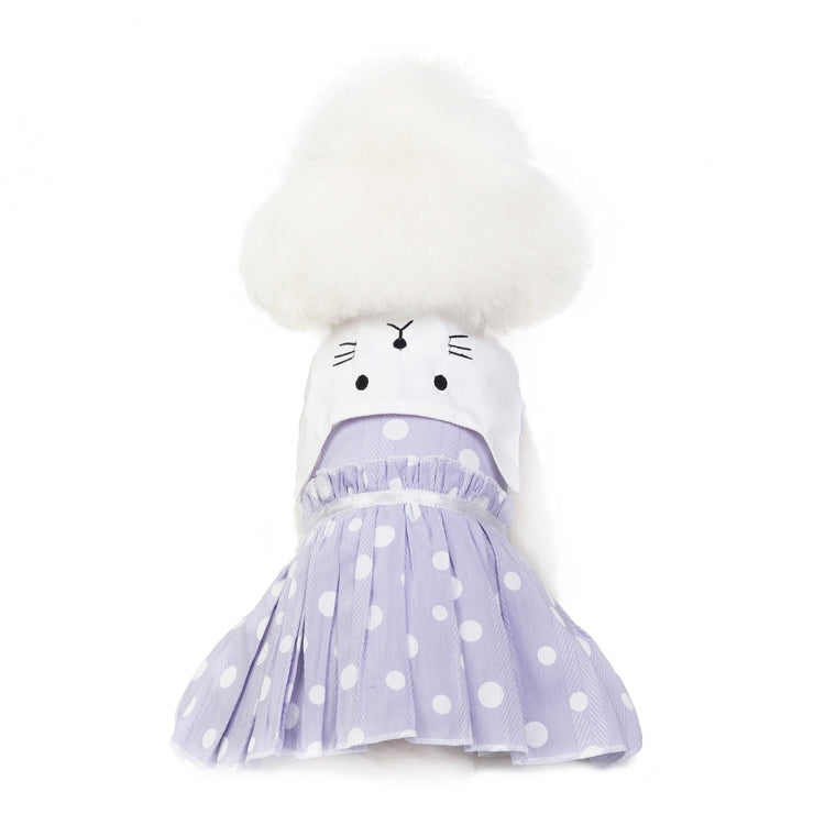 Pet Clothing Dog Cat Dress Spring And Summer Pet Skirt, Size: L