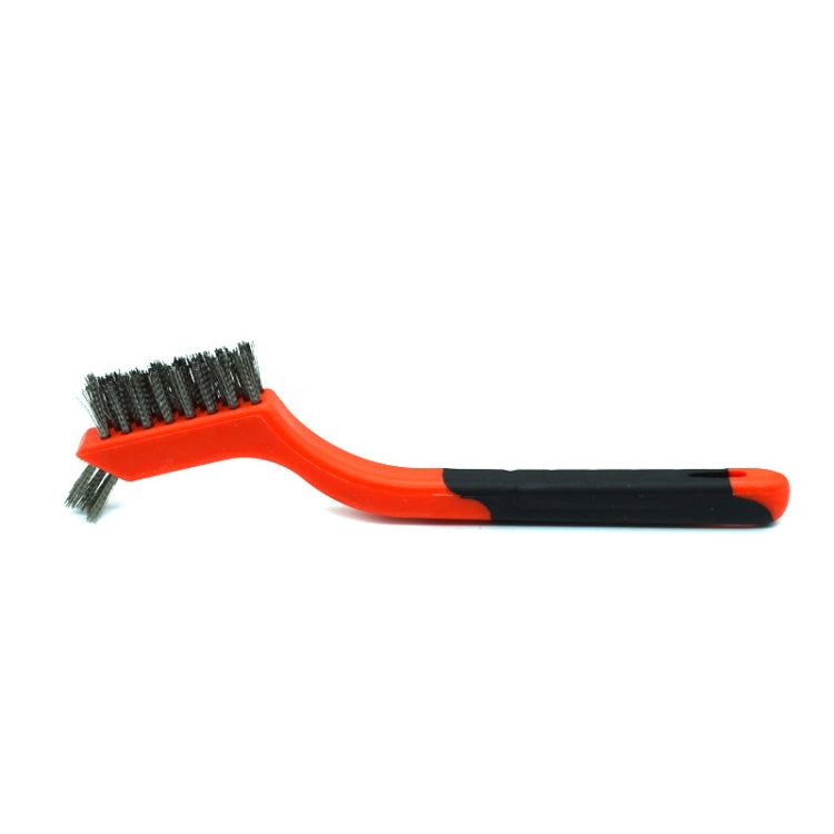 10 PCS Stainless Steel Wire  7-Inch Industrial Cleaning Brush Mini Refractor Cleaning Gap Brush