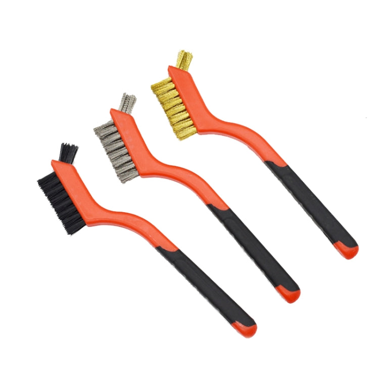 10 PCS Copper Wire  7-Inch Industrial Cleaning Brush Mini Refractor Cleaning Gap Brush