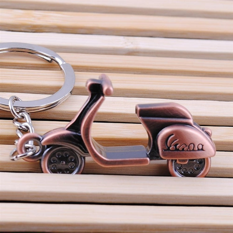 10 PCS Motorcycle Shape Keychain Car Metal Keychain