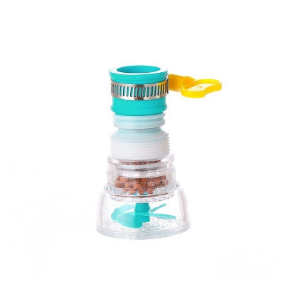 10 PCS Universal Faucet Pressurized Shower Nozzle Retractable Rotating Hot And Cold Dual-Use Splash-Proof Faucet