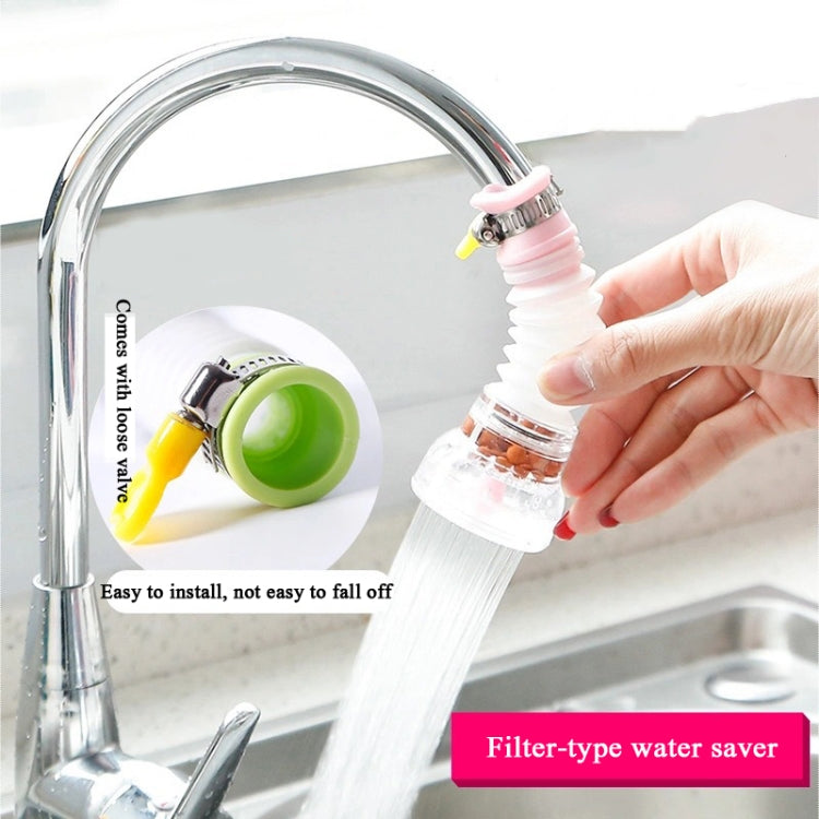 10 PCS Universal Faucet Pressurized Shower Nozzle Retractable Rotating Hot And Cold Dual-Use Splash-Proof Faucet