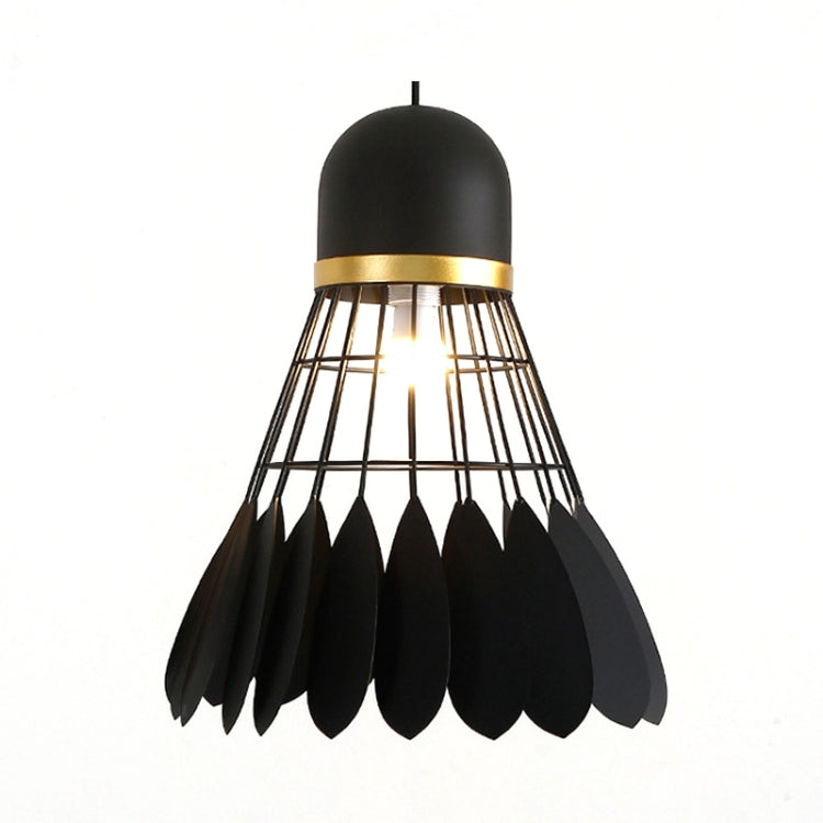 6523 Wrought Iron Badminton Restaurant Hanging Light Bar Bedroom Bedside Balcony Chandelier