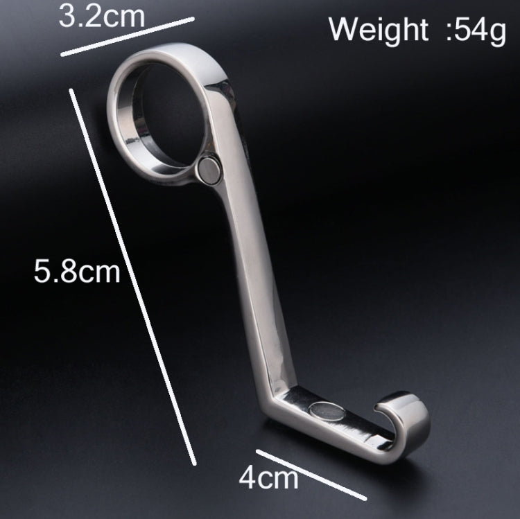 2 PCS Zinc Alloy Beer Bottle Opener Magnet Fridge Sticker