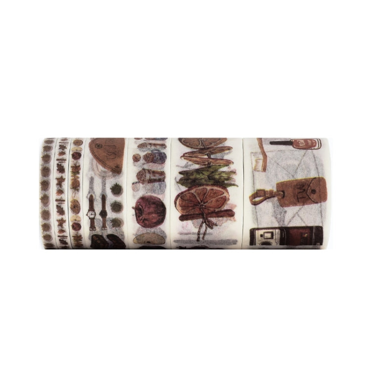 3 Sets Hand Account Sticker Cute Girl Salt Hand Account Decoration Tape Diy Sticker Set