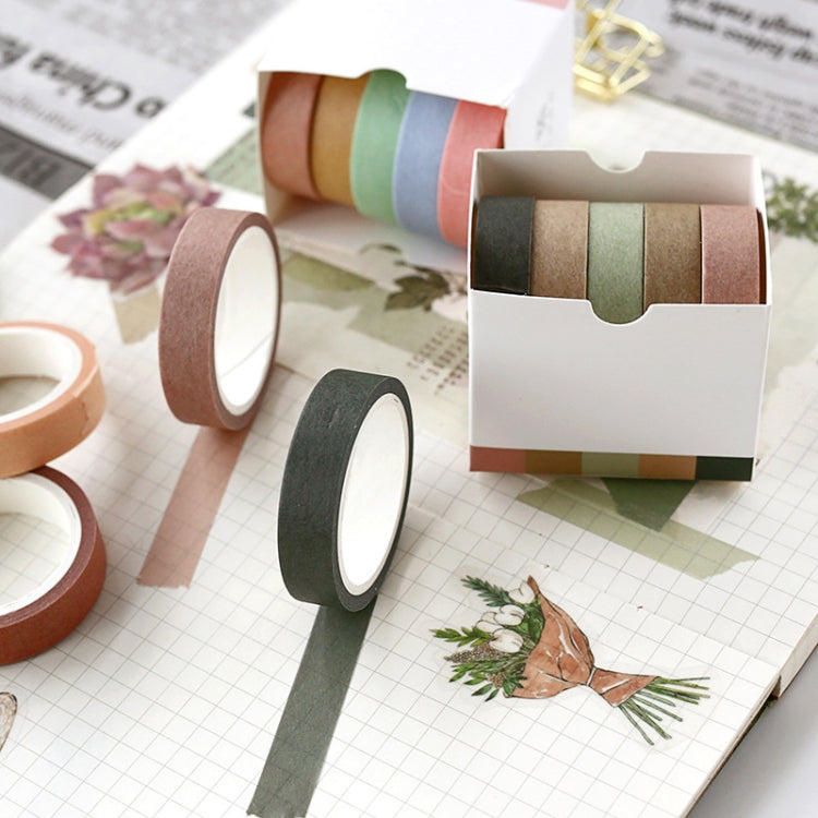 3 Boxes 10mmx5m Tearable Sticker Handbook DIY Tool Decoration Style: