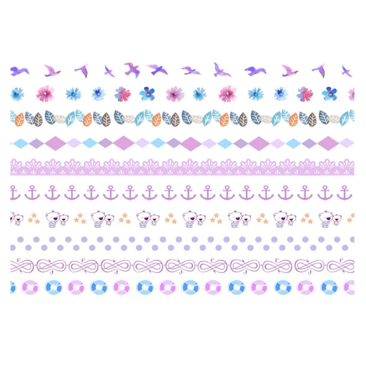 3 PCS Simple Washi Tape Set Hand Account Decoration Sticker