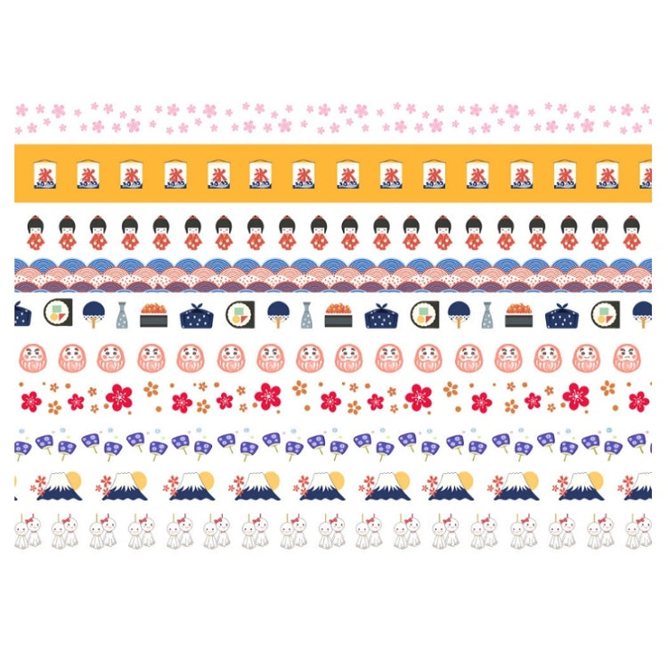3 PCS Simple Washi Tape Set Hand Account Decoration Sticker
