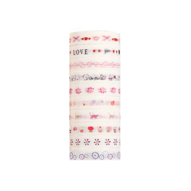 3 PCS Simple Washi Tape Set Hand Account Decoration Sticker