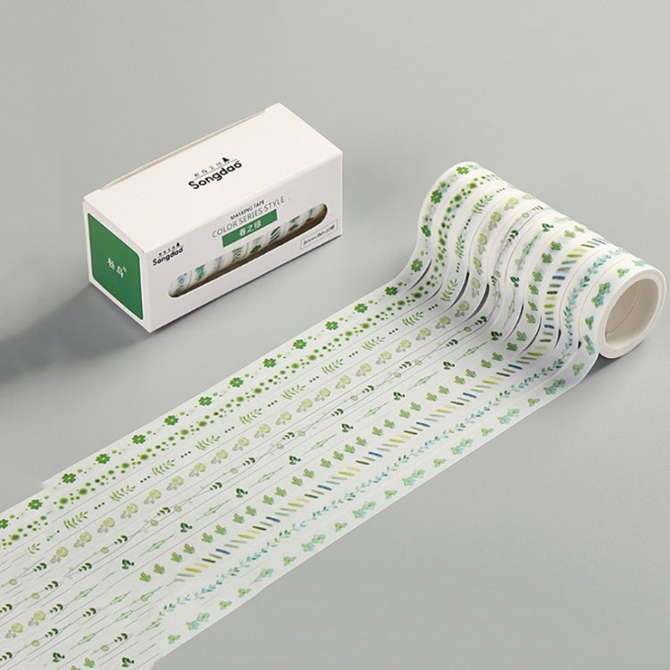 3 PCS Simple Washi Tape Set Hand Account Decoration Sticker