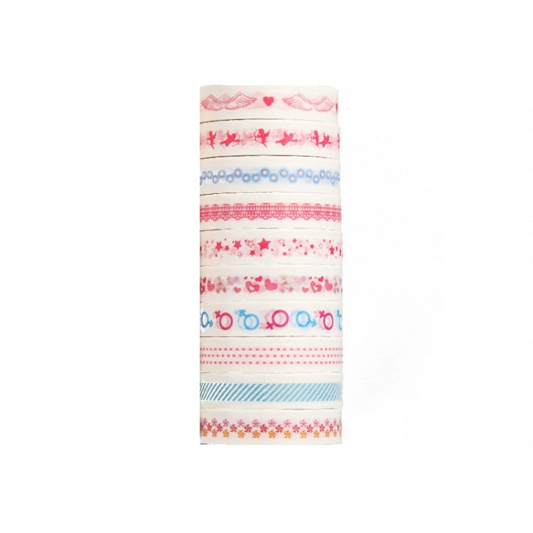 3 PCS Simple Washi Tape Set Hand Account Decoration Sticker