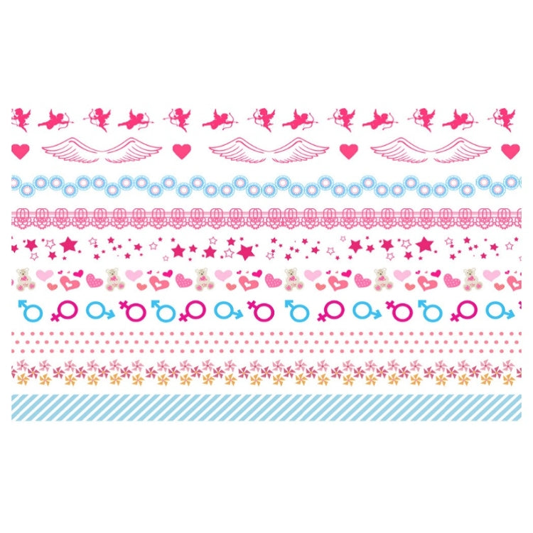 3 PCS Simple Washi Tape Set Hand Account Decoration Sticker